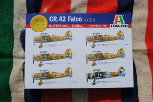 Italeri 2702  Fiat CR.42 Falco 